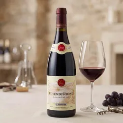 E.Guigal Côtes du Rhône 2023 - Rotwein trocken - Côtes du Rhône, Frankreich