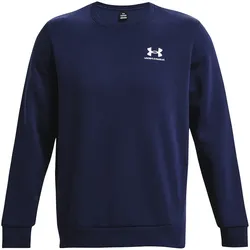 UNDER ARMOUR Essential Fleece Sweatshirt Herren 410 - midnight navy/white S