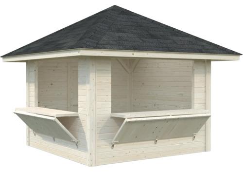 Marktstand Palmako Bianca Set 105 8,3 m² 384 x 384 cm unbehandelt