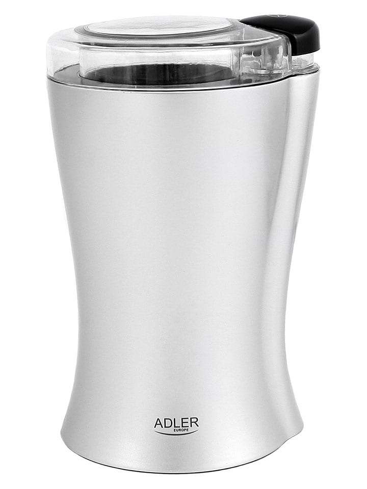 Adler Kaffeebohnen-Mühle in Silber - onesize