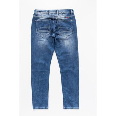 Slim-fit-Jeans CIPO & BAXX "Cipo & Baxx Jeans", Herren, Gr. W40/L34, Länge 34, blau, Obermaterial: 98% Baumwolle CO. 2% Elasthan EL., uni, slim fit, Jeans Slim-fit-Jeans, in Slim-Fit