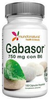 Mundo Natural Gabasor 100 Capsules