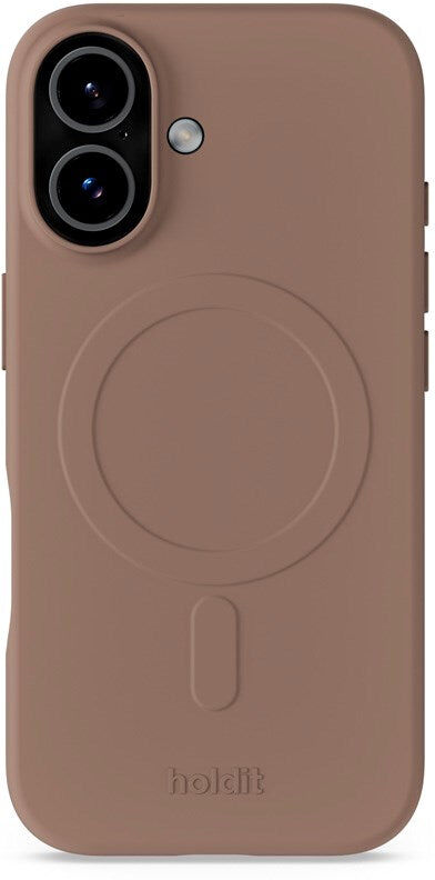 iPhone 17 Holdit Soft MagSafe Cover - Mocha Brown