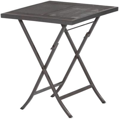 Gartentisch MERXX "Samos", schwarz, B:60cm H:71cm T:60cm, Tische, Gartentisch, 60x60 cm