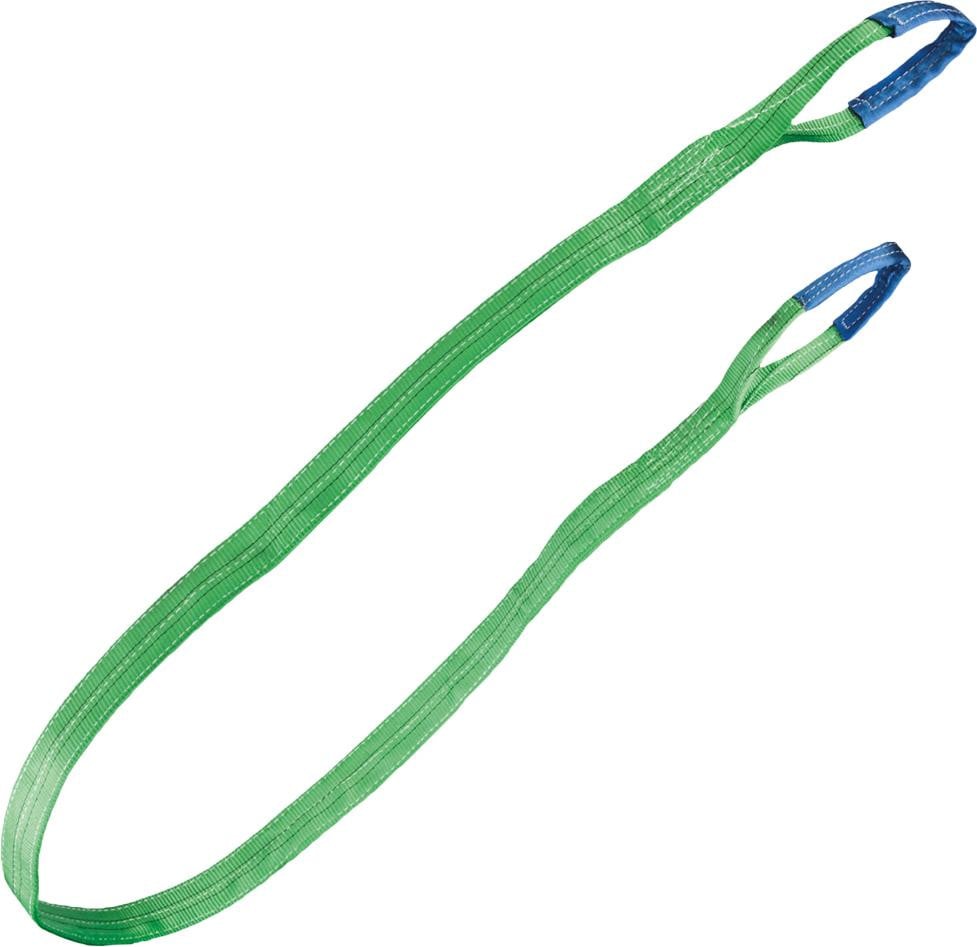 Feldtmann Heftriem, draagvermogen 2000 kg, Groen, Lengte: 4 meter