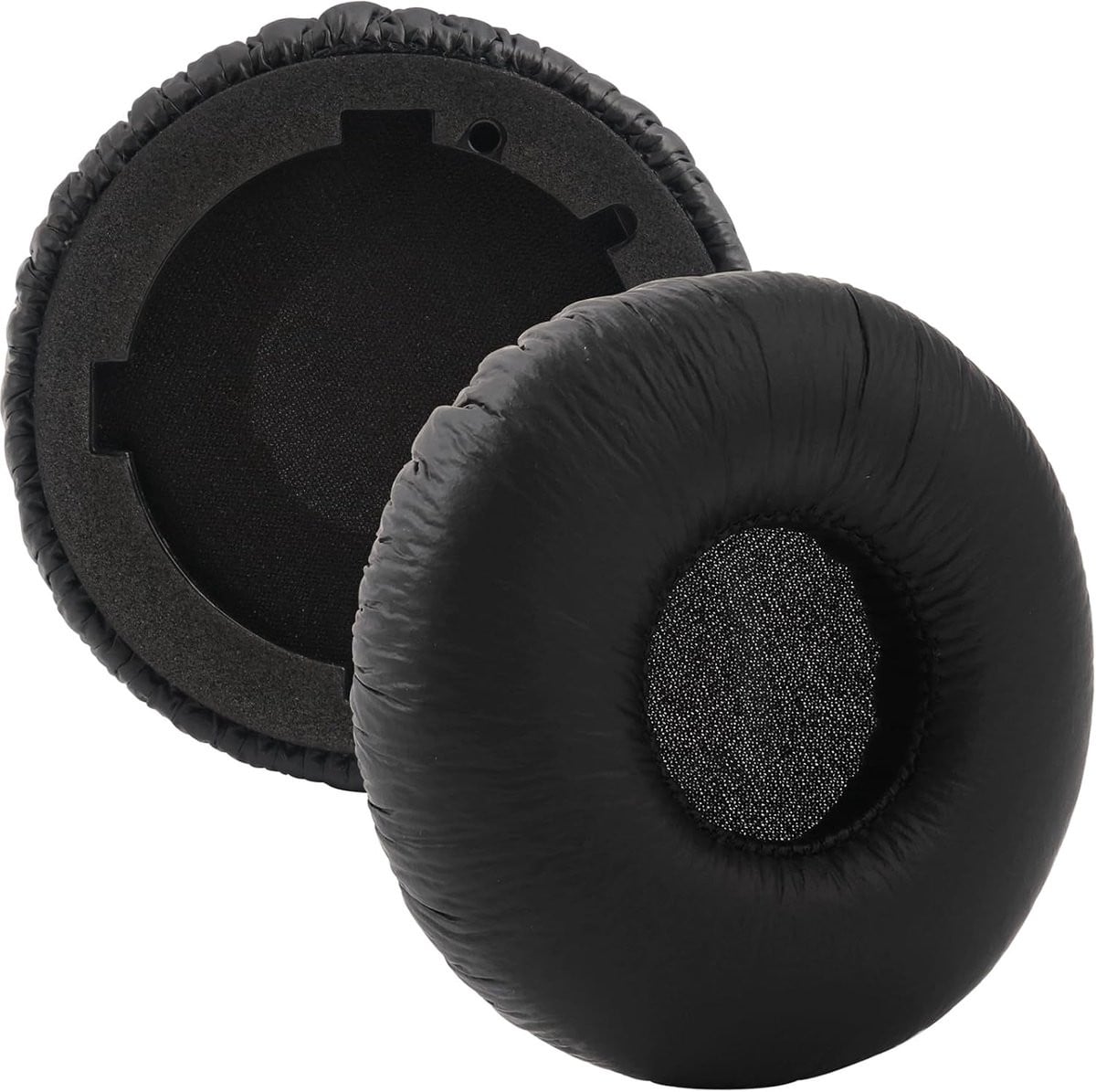 Vervangingsoorkussens van hoge dichtheid memory foam compatibel met JBL Tune 600 BTNC T600 - Zwart