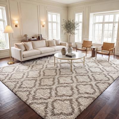 SAFAVIEH Hudson Shag Pala Moroccan 2-inch Thick Rug