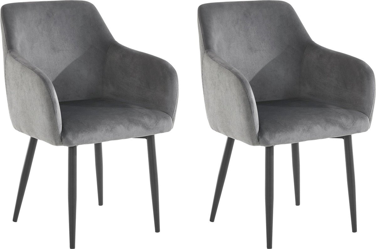 Notio Living Penny-Fauteuil 2-pack Antraciet