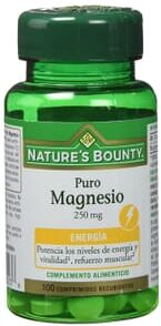 Natures Bounty Magnésio 250 mg 100 Tabs