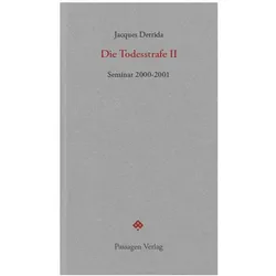 Die Todesstrafe II, Sachbücher von Jacques Derrida