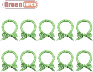 Inspire Picks ChillBuddy Breathable Pet Cooling Scarf For Cats & Dogs green 10pcs
