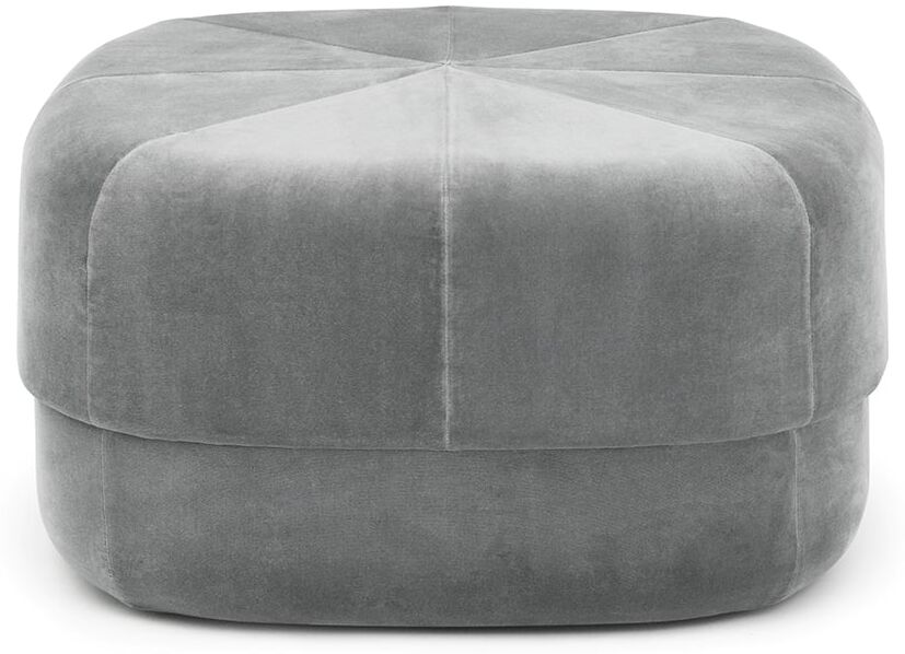 Normann Copenhagen Velour Hocker (Ø 65cm, hellblau) Ø 65cm   hellblau