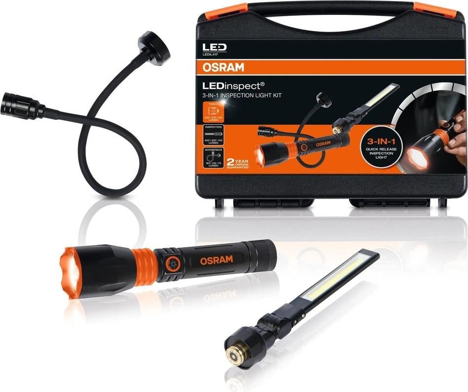 Osram LED Handlamp 500 lumen 5W 6500K Werklamp en Inspectielamp