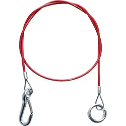 Berger Abreissseil Anhänger 105 cm rot