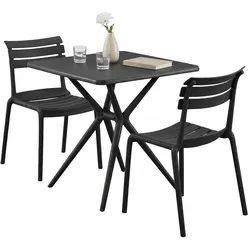 Gartenmöbel-Set Vela mit 2 Stühlen