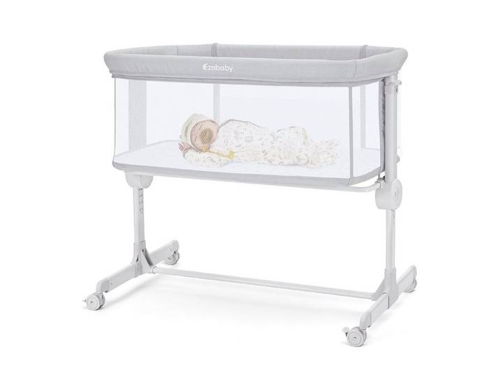 Ezebaby Beistellbett 2 in1 Baby Bett 7 Höhenverstellung