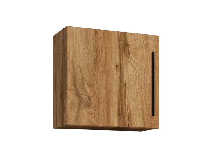 Mid.you Hängeelement, Honigeiche, Holzwerkstoff, 1 Fächer, 50x50x30 cm, hängend, Wohnzimmer, Wohnwand, Hängeelement
