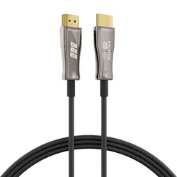 EFB Elektronik HDMI-20-00009 HDMI-Kabel 30 m HDMI Typ A (Standard) Schwarz, Edelstahl