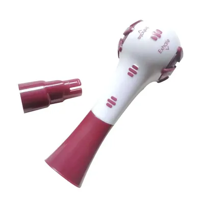 Adjustable Breathing Trainer For Lung Strength, Stamina, And Breath Control brown