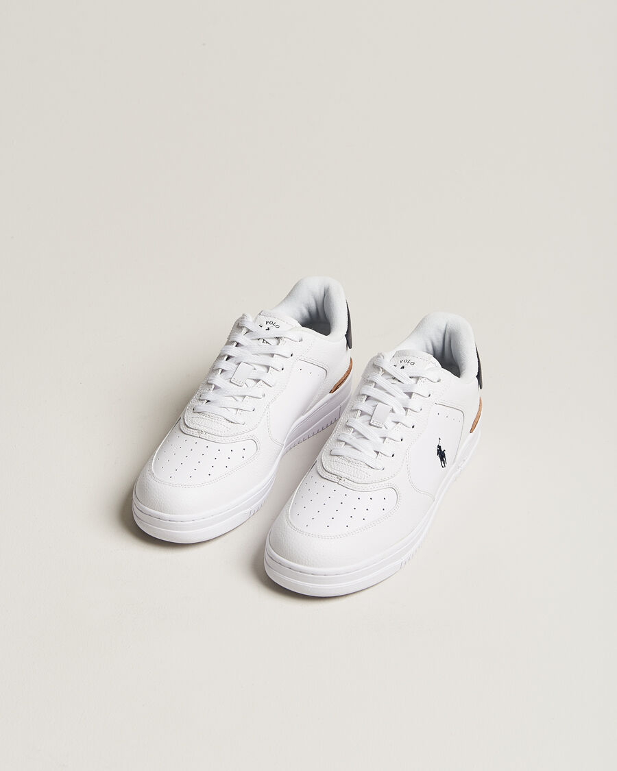 Polo Ralph Lauren Masters Court Sneakers White/Navy men EU44 Hvid