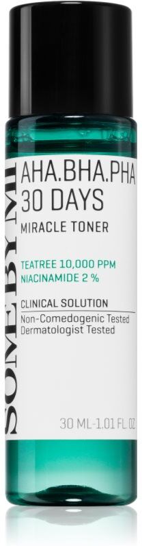Some By Mi AHA∙BHA∙PHA 30 Days Miracle Toner Lindrende og fugtgivende toner 30 ml