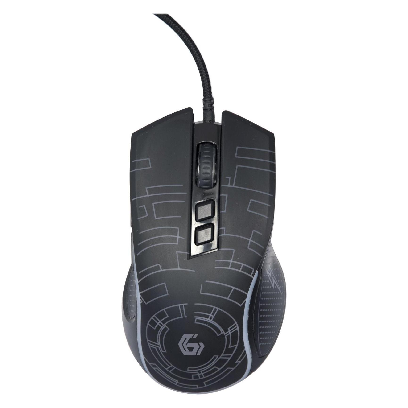 Gembird USB-LED-Gaming-Maus 7-Tasten 3600 DPI (Kabelgebunden) (MUSG-RGB-01)