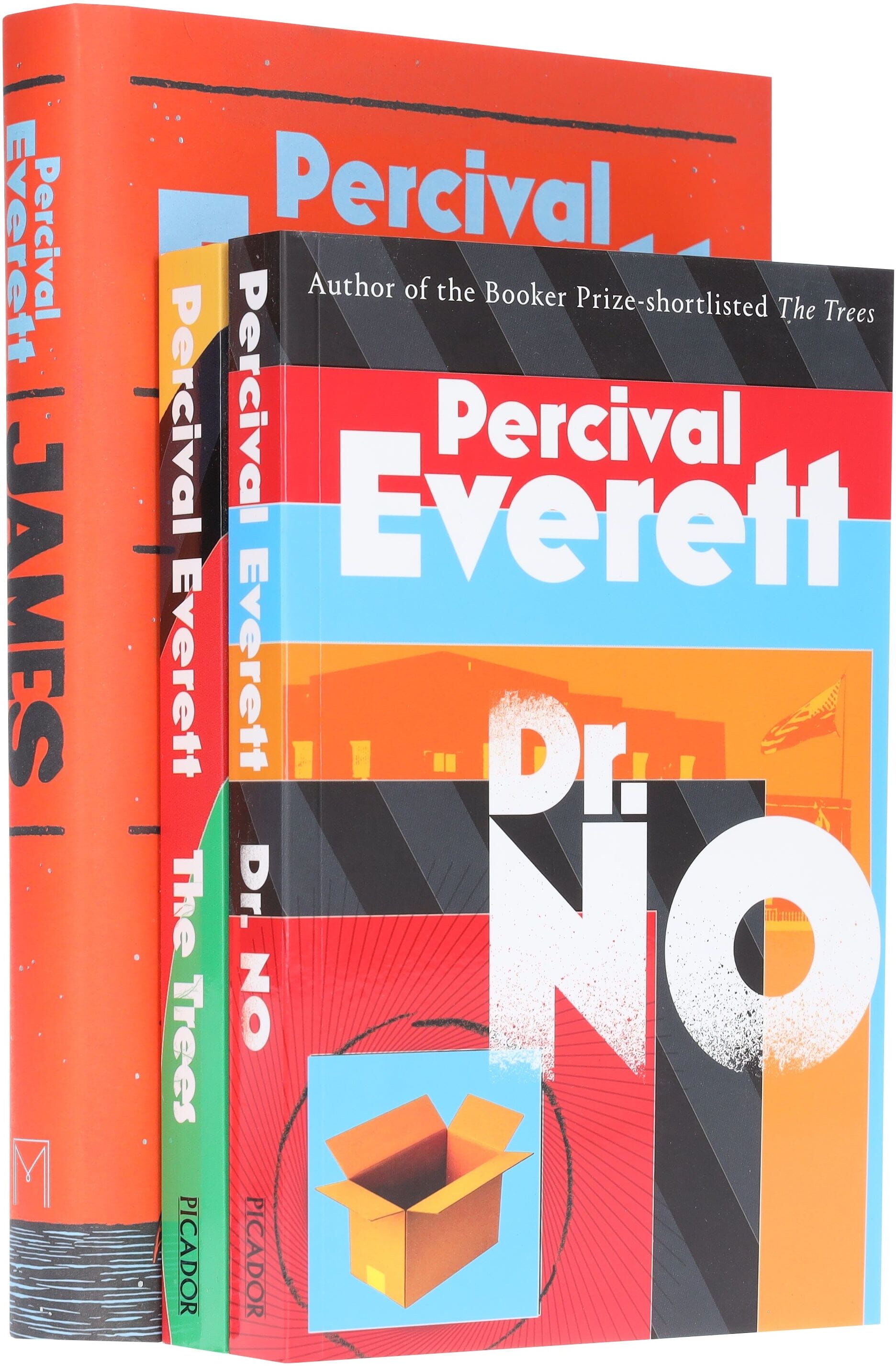 Percival Everett's Dr. No, The Trees & James: 3 Books Collection Set - Fiction - Paperback/Hardback Pan Macmillan