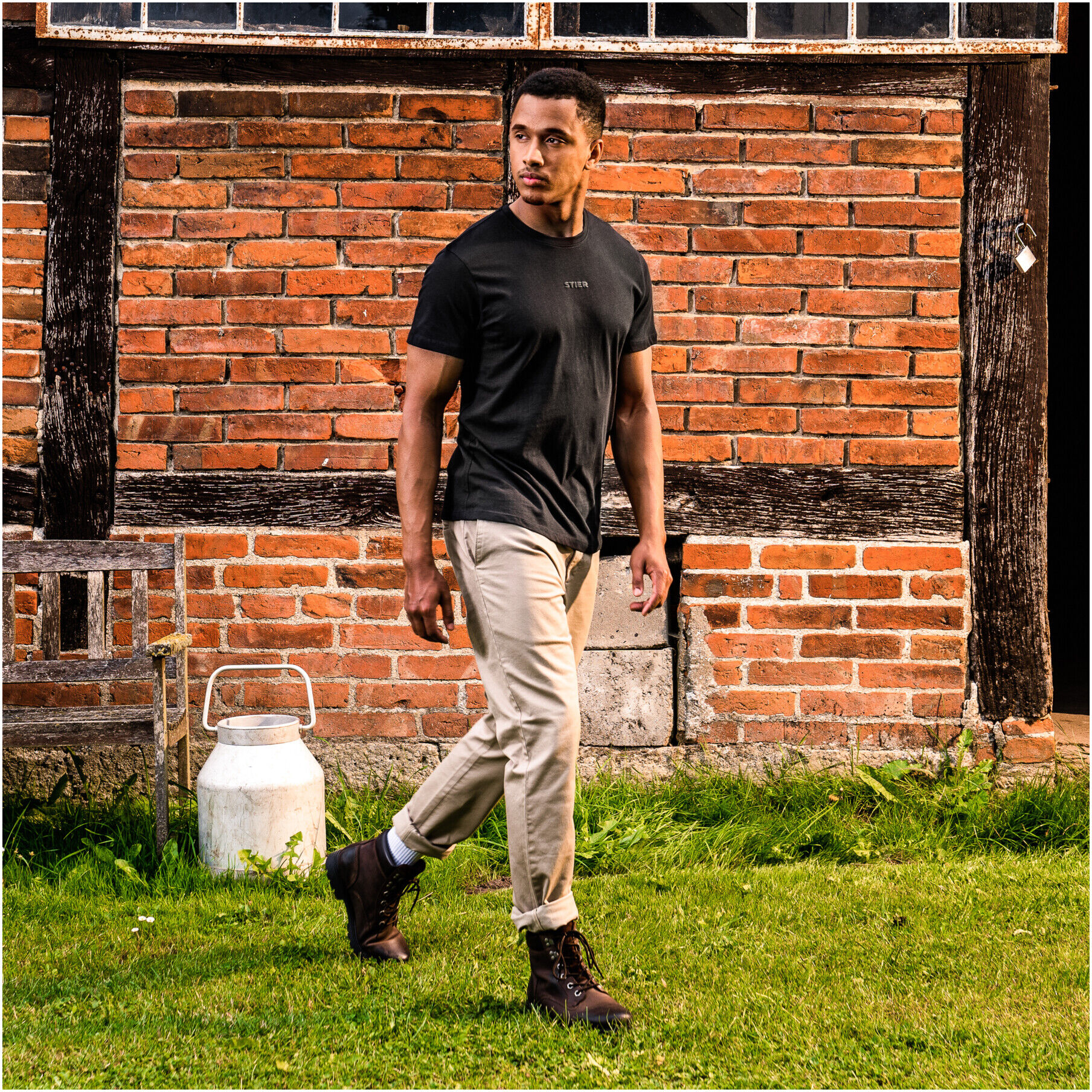STIER Chino 32/32 Khaki (905918)