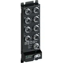 WIENET UMS 8WM12 - Switch, 8-Port, Fast Ethernet, M12