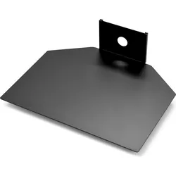Ptolomeo Regalbrett und Schreibtisch für das Regal schwarz 2 in 1