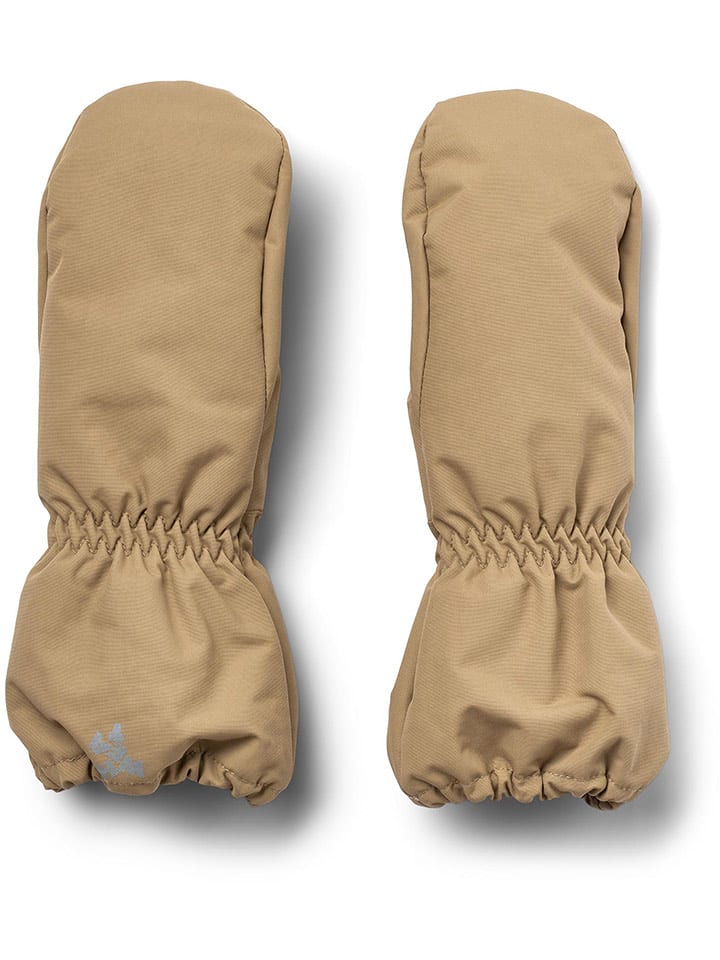 Wheat Funktionsfäustlinge "Monta" in Beige - 98-110