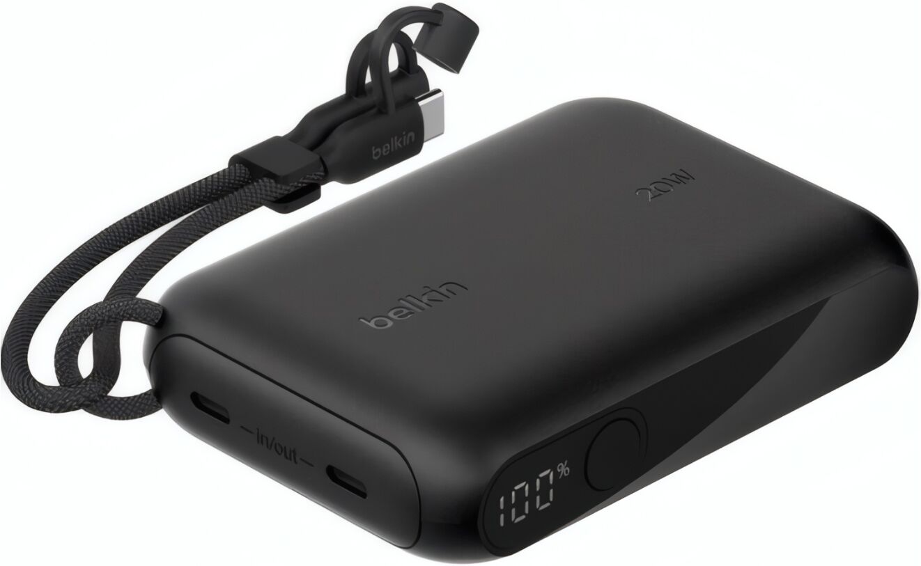 Belkin Pd20w 10000 Mah Powerbank - Svart