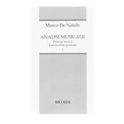 M. De Natale Analisi Musicale Opera Theory, Fachbücher von Marco De Natale