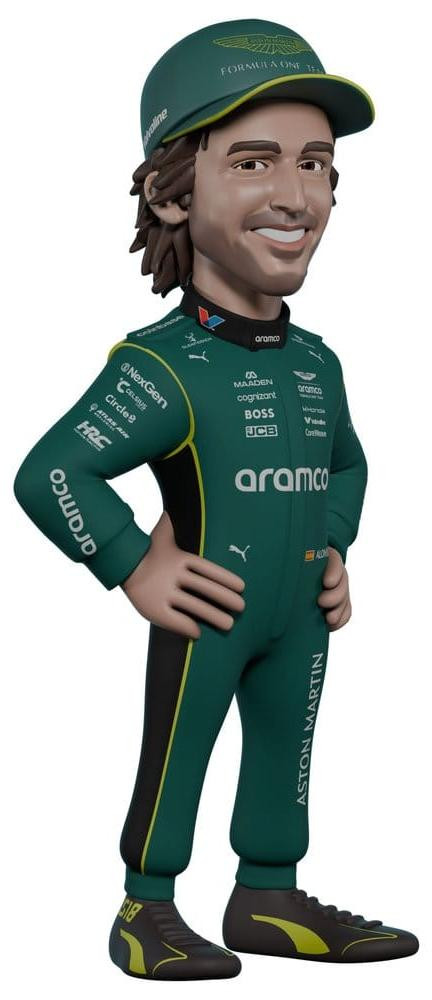 MINIX Formule 1 Minix figuur Fernando Alonso Aston Martin, 12 cm