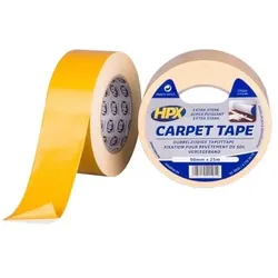 6x HPX, Klebeband, Doppelseitiges teppichklebeband - 50mm x 25m (50 mm)