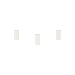 Halmakegel.com Zylinder - Walze Luna - 8x15mm - weiss 256575