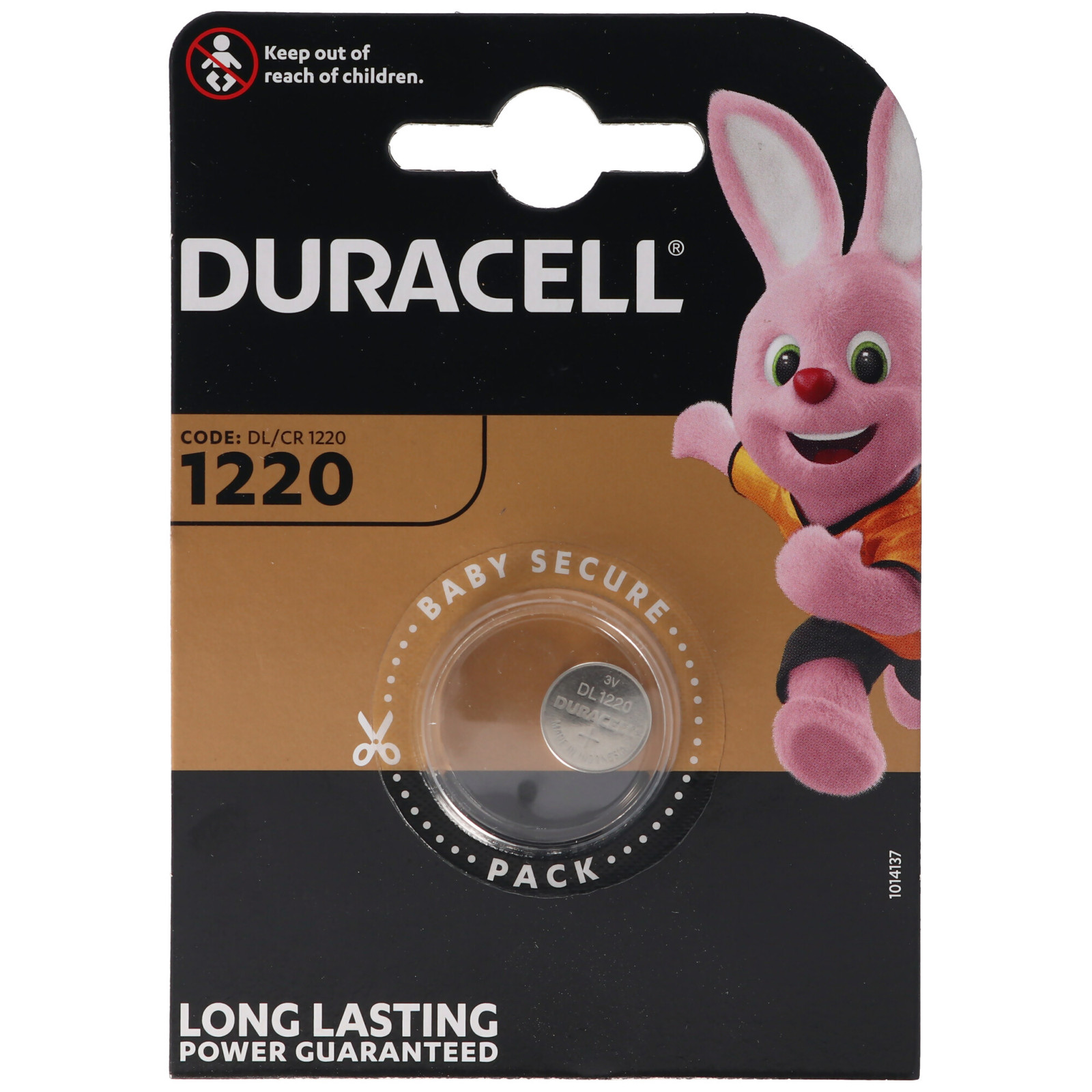 Duracell CR1220 lithiumbatterij