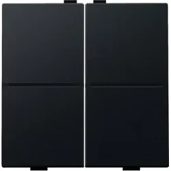 Niko Züblin 161-00007 Doppeltaste für drahtlosen Schalter oder Taster mit 4 Bedientasten, bl 16100007