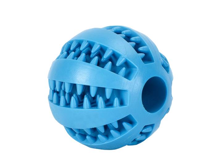 Hundespielzeug Schnüffelball 7 cm türkis