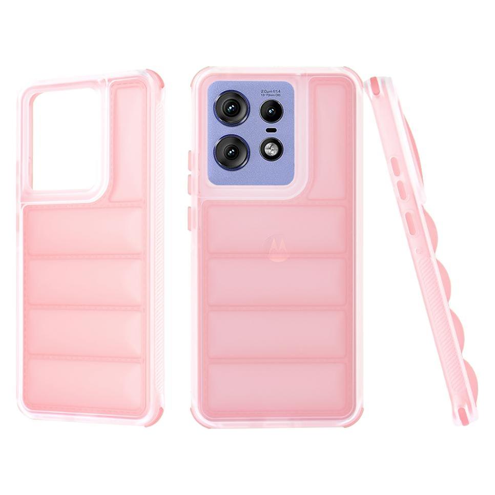 Techsuit - Wave Shield - Motorola Edge 50 Pro - Pink (Motorola Edge 50 Pro) (56350199)