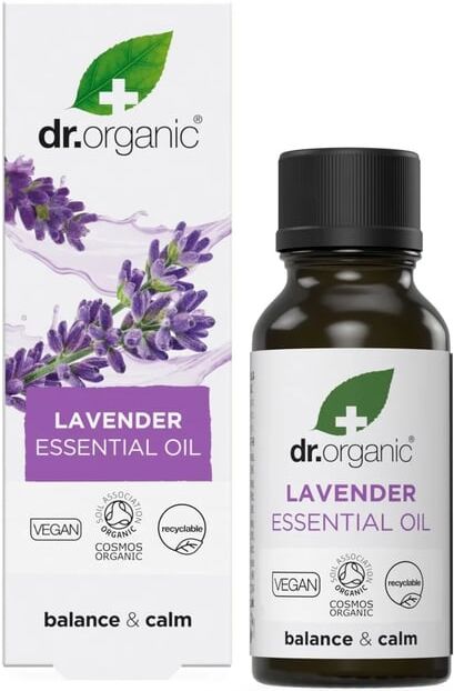 Dr Organic Aceite Esencial de Lavanda Bio y 100% Puro 10ml