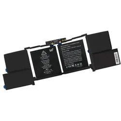 BTI A1953-BTI-BTI (6 Zellen, 6667 mAh), Notebook Akku, Schwarz