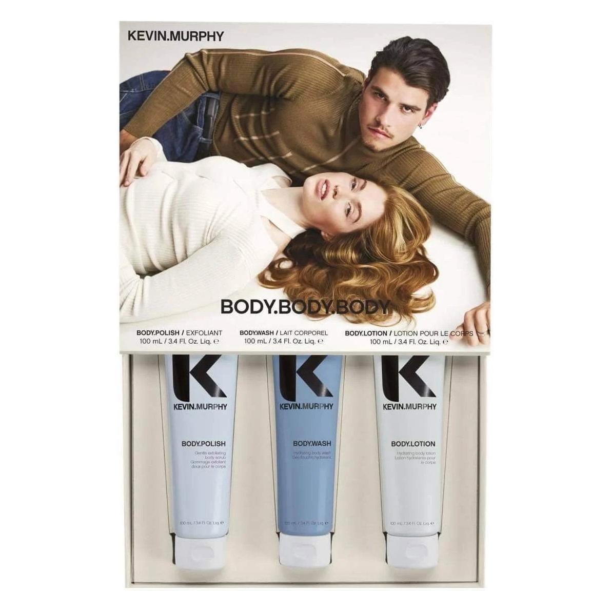 Kevin Murphy Body Set Body Scrub Body Wash Body Lotion 100 Ml Each (Körperpflegeset) (70199950)