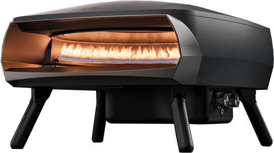 Witt Etna Rotante Nero - Forno a gas per pizza