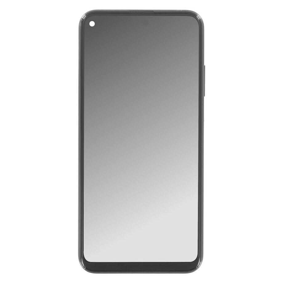 OEM Display-Einheit + Rahmen für Huawei P40 Lite E midnight black (Display, Huawei P40 Lite E) (25434866)