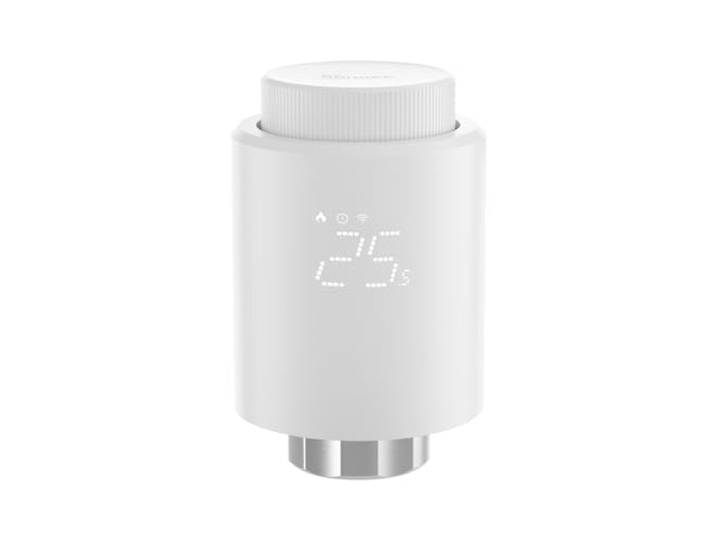 SONOFF TRVZB Thermostatique Connectée et Intelligente\, ZigBee 3.0 Vanne Thermostatique Radiateur\, Contrôle Vocal\, Détection de Fenêtre\, Compatible avec Alexa/Home Assistant\, Requiert Le Hub Zigbee