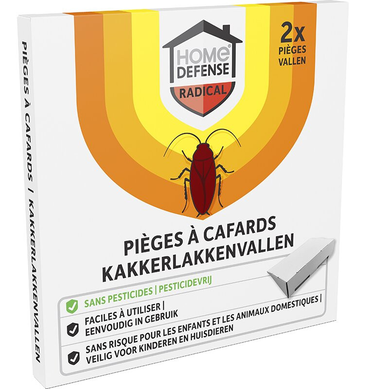 Home Defense kakkerlakkenval 2 stuks multicolour