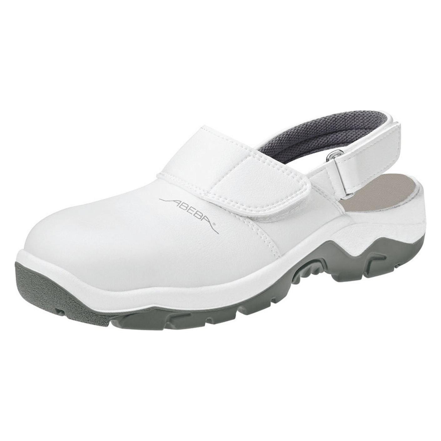 Abeba Berufsschuh Clog weiss/grau 2120, SB, EU-Schuhgrösse: 39 (SB, 39) (51927398)