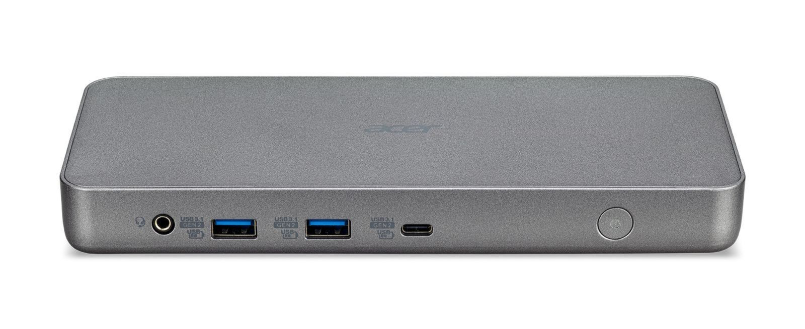Acer USB Type-C Dock II D501 ADK021 Dockingstation met HDMI, Ethernet en 4K UHD ondersteuning, Grijs