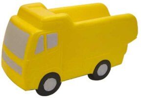 Antistress Camion Spazzatura Verde in Poliuretano 5x4x10cm Personalizzate o neutre